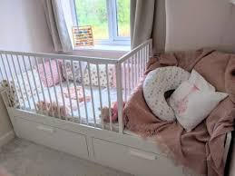 Mom Makes 3 In 1 Cotbed For Toddler From Daybed Ikea Hackers Kinderbett Kinder Bett Ikea Babyzimmer