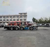 20FT 40FT Container Shipping Frame Skeletal Skeleton Truck ...