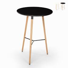 Find great deals on round activity tables from norwood commercial furniture & more. Wooden Round Tall Coffee Table In Scandinavian Design 60x60 Shrub