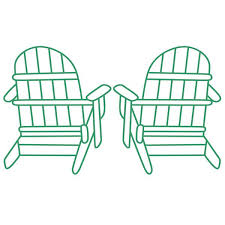 Beach Chairs Svg Cuttable Frames Beach Drawing Beach Chairs Step By Step Drawing