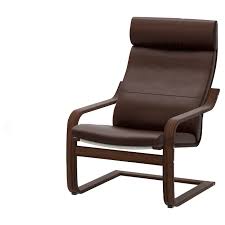 Armchairs, a pair, leather, 1980s. Poang Armchair Glose Dark Brown Seat Width 22 Find It Here Ikea