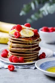 I too made my oat flour in the vitamix, and christened my new cuisinart waffle maker. Easy And Healthy Banana Oat Pancakes Simply Delicious