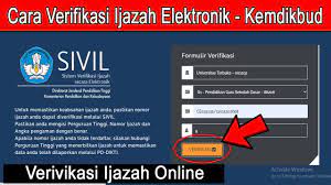 Siapkan dulu ijazah anda agar proses pengecekan bisa lebih cepat. Cara Verifikasi Ijazah Elektronik Atau Online Di Situs Kemdikbud Youtube