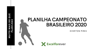Confira todas as informações sobre o brasileirão série a: Planilha Campeonato Brasileiro 2020