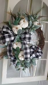 Black And White Checkered Fall Decor Pin By Danielle Lucas On Diy Crafts Wreaths Flowers Farmhouse Fall Decor Diy Fall Fall Deco