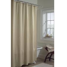 Maytex Fabric Shower Curtain Liner Off White Beige Polyester Fabric Shower Curtains White Shower Curtain Shower Liner