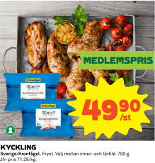 Kronfågel produce and market a wide range of chilled, frozen and convenience chicken products. Kyckling Sverige Kronfagel Stora Coop Kristinehamn Facebook