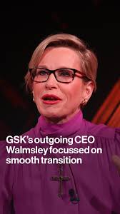 "The time is right for GSK, it's also right for me.", Outgoing CEO Emma  Walmsley says she's focussed
