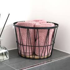 Korb Metall Holz Metallkorb Drahtkorb Schwarz Aufbewahrung Wire Baskets Metal Baskets Storage Baskets