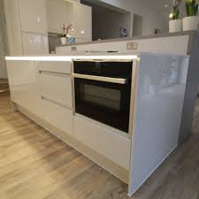 1st i teak oiled them. Gloss White And Dove Grey Kitchen Fitted In Harpenden Kitchen Ergonomics