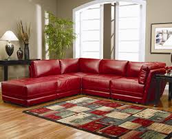 Sectional Furniture With Modern Appearance Leather Couches Living Room Red Couch Living Room Red Sofa Living Room