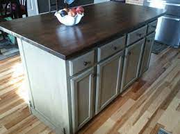 Then tie room together with countertop the color of existing cabinets. Pin On Home Improvement Projects