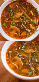 Spicy Ginger Scallion Soup Recipe Vegetarian Soup Recipes Ginger Soup Recipe Ginger Recipes