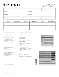 Let's break down this friedrich window air conditioning unit to find out if it's a good fit for you. Friedrich Ep08g11b User Manual Manualzz