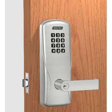 The last schlage electronic lock we're going to discuss is one of our favorite, affordable electronic deadbolts. Schlage Co 100 Manually Programmable Keyless Lock Satin Chrome Gokeyless