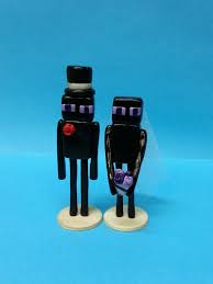 Minecraft Enderman Wedding Cake Toppers My Perfect Wedding Pretty Wedding Wedding Cake Toppers