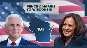 Kamala Harris Mike Pence Campaign In Wisconsin On Labor Day Abc27