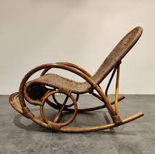 Maybe you would like to learn more about one of these? Vintage Rattan Rocking Chair 1960s 132509