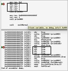 Sedangkan operator adalah instruksi yang diberikan untuk mendapatkan hasil dari proses tersebut. Introduction To Assembly Language Commands Shift Chegg Com