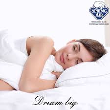 Dream Big While Sleeping On Spring Air Mattresses Springairhappiness Dream Sleep Spring Air Mattress Spring Air Air Mattresses