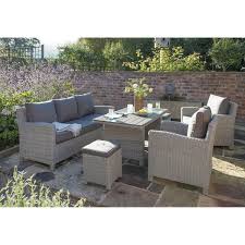 Kettler Palma Sofa Garden Set Whitewash Leekes In 2020 Rattan Effect Garden Furniture Kettler Garden Furniture Rattan Outdoor Furniture
