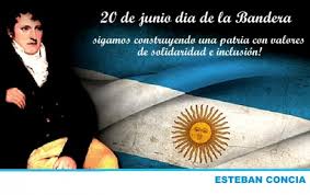 Esa fecha es feriado nacional y día festivo dedicado a la bandera argentina y a la conmemoración de su creador, manuel belgrano, fallecido en ese día de 1820. 20 De Junio Dia De La Bandera Esteban Concia