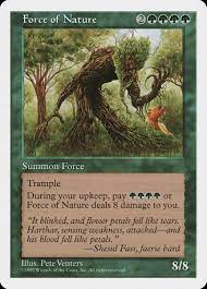 MTG Force of Nature – 5th Edition Card # 294 | eBay