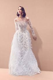 Open back lace wedding dresses with sleeves. Long Sleeved Wedding Dresses We Love Martha Stewart