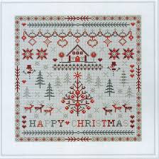 Happy Christmas Cross Stitch Chart