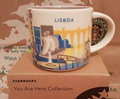 Starbucks Coffee Mug Tasse Lisboa Lisbon Lissabon You Are Here Neu I Ovp Box Ebay