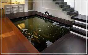 Biasanya kolam yang dibuat didalam rumah tidak terlalu besar ukurannya, namun ada juga yang membuat kolam ikan koi besar didalam rumah. Kolam Ikan Koi Dalam Rumah Simak Cara Pembuatannya Jasa Terdekat