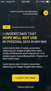 Terms And Conditions Screen Copy Ios App Design Conditioner Terms
