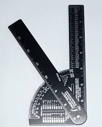 Use a ruler or measuring tape to find the length between the tip of the string and the mark you made (circumference) Digital Calipers Fractional Pipe Caliper Diameter Caliper And Ruler Black Anodized Aluminum Measuring Layout Tools