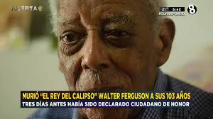 Muere el Rey del Calipso, Walter Ferguson a los 103 años| Telediario Costa  Rica
