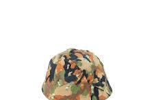 WWII German SS Leibermuster camo helmet cover M35 M40 M42