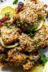 It takes chicken thighs straight from the freezer to the oven. Oven Baked Greek Chicken Thighs