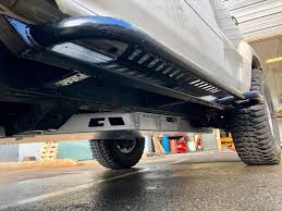 Factory steps and aftermarket nerf bars look nice but are made of thin. Kickout Rock Slider Weld Together Kit Coastal Offroad