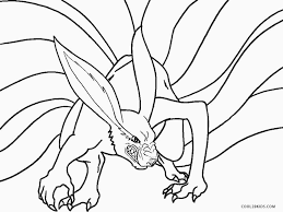 You must know well about naruto, right? Nine Tails Coloring Pages Nine Tails Naruto Drawings Novocom Top