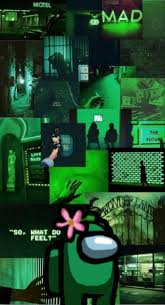 Among Us In 2020 Green Aesthetic Aesthetic Pastel Wallpaper Dark Green Aesthetic