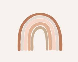 Rainbow Print Rainbow Wall Art Vintage Illustration Terra Cotta Colour Decor Beautiful Art For Wall Gallery W Rainbow Wall Art Vintage Illustration Prints