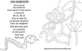 Comptine Un Ouistiti