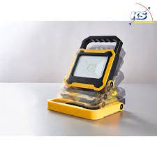 led arbeitsleuchte mit powerbank fur handy laden led bank gelb