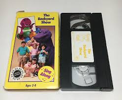 Because of, dwelling models of this could easier for clean up. Barney The Backyard Show Vhs Sing Along Sandy Duncan Black Orange Label 1988 45986980113 Ebay