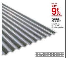 Offre Plaque Ondulee Chez Brico Depot