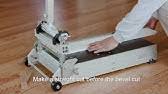 Sure, it's easy to forget about this crucial step in the process, but the reality is that you won't be able to install your new laminate flooring if you don't know how to cut it to the right width or length to fit in the room correctly. How To Quickly And Easily Cut Laminate Flooring Without Power Tools Youtube