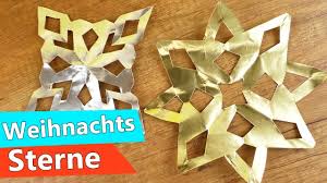 Weihnachtsbasteln Mit Kindern Sterne