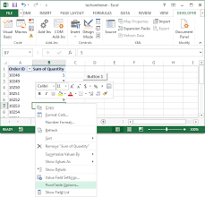 Ms Excel 2013 Refresh Multiple Pivot Tables With A Button