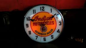 Indian motorcycle, founded in 1901, is the first american motorcycle. Indian Motorcycle Clock 15x5 J2 Las Vegas 2019