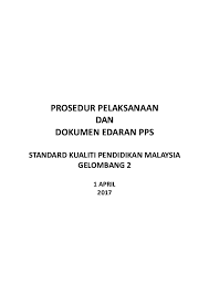 Asas bimbingan dan konseling 1. Pdf Prosedur Pelaksanaan Dan Dokumen Edaran Pps Standard Kualiti Pendidikan Malaysia Gelombang 2 Tan Din Ding Academia Edu
