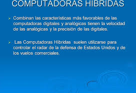 Tales computadoras se llaman computadoras híbridas. Clasificacion De Las Computadoras Pdf Descargar Libre